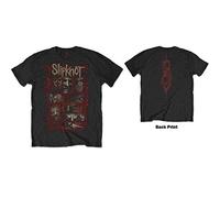Slipknot Maglietta Sketch Boxes Unisex Black S