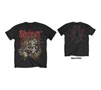 Slipknot Maglietta Torn Apart Back Print Unisex Black S