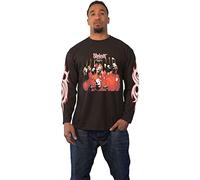 Slipknot T Shirt Spit It out Barcode Band Logo Nuovo Ufficiale Unisex Long Size M