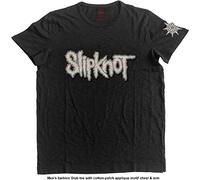 Slipknot - T-Shirt # Xl Black Unisex # Logo & Star
