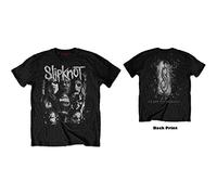 Slipknot - T-Shirt # Xl Unisex Black # Wanyk White Splatter