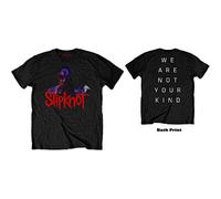 Slipknot - T-Shirt # Xxl Unisex Black # Wanyk Back Hit