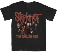 Slipknot The End, So Far Group Photo Black L Maglietta