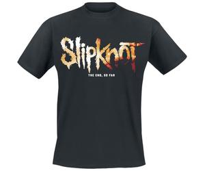 Slipknot The End, So Far Logo Uomo T-Shirt Nero M 100% Cotone Regular