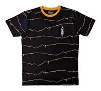 Slipknot The End, So Far Tribal-S & Barcode (Back Print Ringer) Black L Maglietta