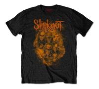 Slipknot WANYK Orange (Back Print) Black M Maglietta