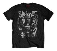 Slipknot WANYK White Splatter (Back Print) Black M Maglietta