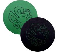 Slipmat della Factory PLAST icman silhouette Verde Slipmat, 2 pezzi
