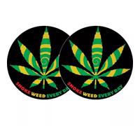 SLIPMAT-FACTORY SLIPMATS (SMOKE) - Panni sottodisco per DJ di ottimo materiale