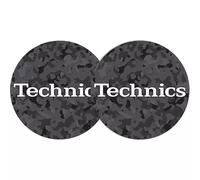 SLIPMAT-FACTORY TECHNICS - ARMY BLACK - Coppia panni sottodisco per DJ - NUOVO