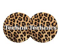SLIPMAT-FACTORY TECHNICS - LEOPARD - Coppia panni sottodisco per DJ - NUOVO