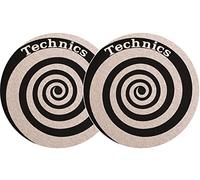 Slipmat Technics spirale argento confezione doppia