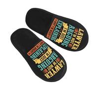 Slippers Avvocato, Non Sto Discutendo, Sto Solo Spiegando Perché Ho Ragione. Antiscivo Pianelle Lavabili Scarpe Di Cotone Per Invernale Casa Hotel M