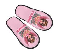 Slippers Cuore D'Angelo Della Stagione Dell'Amore Comode Pantofole Lavabili Cotone Pantofole Per Casa Hotel Esterno M