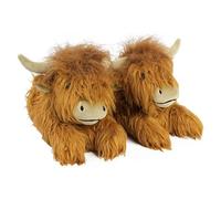 Slippers Della Scozzese - Pantres Di Bestiame Highland Pavimenti, Pantofola Animale Calda | Calda Fausssette Antiscivolo Calde Confortevoli Slipper Di Highland Per Le Donne Casa Invernale