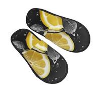 Slippers Le-Mon Con Il Bianco E Nero Moda Pantofole Lavabili Pianelle Per Unisex Esterno Invernale L