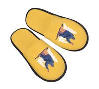 Slippers Sasquatch Che Cammina E Gioca Con Le Farfalle Morbide Ciabatte Moda Scarpe Di Cotone Per Hotel Esterno Casa L