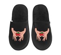 Slippers Tenendo L'Amore Nelle Tue Mani, Bandiera Della Bielorussia Comode Pantofole Antiscivo Scarpe Da Casa Per Unisex Interno Esterno M