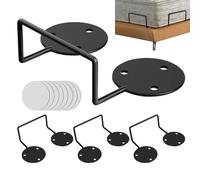 Slips Stopper - 4 volte telaio del letto Gripper, non stringhe, supporto anti-shift | nessun pugno rimovibile - Utilizzo per camera da letto, stabilità del materasso, comfort durante il sonno, un