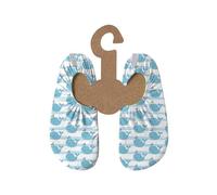 Slipstop Pantofole per bambini Funny Cats, multicolore, Dori Balene Bianche, 30/32 EU