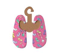 Slipstop Scarpe da Spiaggia Bambini Scarpe da Balletto antiscivolo. Nuoto. Bagno Vacanza Yoga Piscina Pesci Acquario ragazzi e Ragazze Verde/Multicolore, diverse Dimensioni, Gattino colorato, 27/29 EU