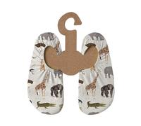 Slipstop Scarpe da spiaggia per bambini, antiscivolo, per sport, nuoto, vacanze, unisex, fattore di protezione solare 50+, Congo, 24/26 EU