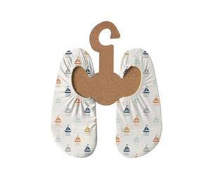 Slipstop Scarpe da spiaggia per bambini, antiscivolo, per sport, nuoto, vacanze, unisex, fattore di protezione solare 50+, Navigatore, 27/29 EU