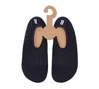 Slipstop Unisex Scarpe da Spiaggia, Scarpe da Acqua, Scarpe da Nuoto, Ciabatte Nero per Spiaggia, Piscina, Surf, Yoga, Allenamento, Fitness, Antiscivolo, Taglia 35-36