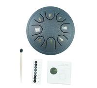 Slit Tamburi Acciaio Tongue Drum 4.5Inch 8 Tone C Tasti Handpan Tamburo Con Bacchette Set Strumento A Percussione Per Musica Handpan