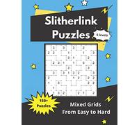 Slitherlink Puzzles Mixed Grids: Logic Puzzles for adults (easy to hard)