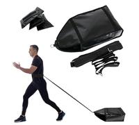 Slitta da Allenamento - Slitta Regolabile per Esercizi, trazione, Slitta da Calcio con 3 di Sabbia per Lineman Atletica