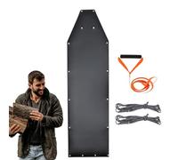 Slitta da caccia per cervi, attrezzatura per il trasporto di cervi, resistente con manico per imbracatura, da caccia per uomini e donne, trasporto di legna da ardere e attrezzi, appassionati