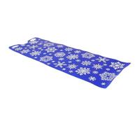 Slitta da Neve Arrotolabile Grande, Flessibile, con Maniglie, PE | Adulti e Ragazzi, Design Salvaspazio, Uso su Colline e Discese, Colore Blu
