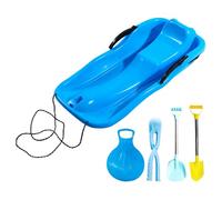 Slitta da neve, attrezzatura leggera da slittino, per spiaggia, montagna, ghiacciata, sabbia, uomini, donne, ragazzi, ragazze, ragazzi e adolescenti