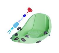 Slitta da neve con scivolo,Slitta per bambini piccoli - Scivolo Dirigibile con sedile antiscivolo, slitta familiare con sedile antiscivolo per esterni con cintura di sicurezza per famiglie