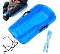 Slitta da neve - Giocattolo da esterno leggero per l'inverno | Slittino di Sabbia, Scivolo in PE ad alta velocità, divertimento per famiglie, per uomini, donne, ragazzi, ragazze, giovani adolescenti