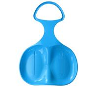 Slitta da neve per bambini, con manici, 56,5 x 38 x 3 cm, portatile, resistente al freddo, costruzione robusta, design leggero e facile da trasportare, divertimento invernale in discesa per