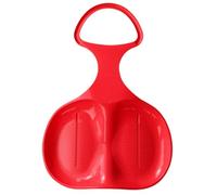 Slitta da neve per bambini, con manici, 56,5 x 38 x 3 cm, portatile, resistente al freddo, costruzione robusta, design leggero e facile da trasportare, divertimento invernale in discesa per