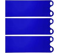 Slitta da neve pieghevole per bambini e adulti, per divertimento sulla neve in discesa, per attività invernali in famiglia, attrezzatura pieghevole in plastica per giocare sulla neve (137 cm, blu, 3