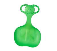 Slitta da neve resistente, grande, per ragazzi, ragazze, bambini, adulti, verde