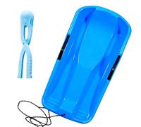 Slitta Da Neve - Slitta Da Slittino Invernale 63x33x8 Cm Con Corda | Ślitta Ďa Neve Per Bambini Resistente | Sci Per Adulti E Bambini All'aperto | Scivoli Leggeri Ad Alta Velocità Ṕer Prato Spiaggia G