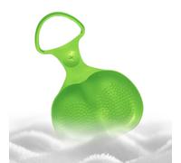 Slitta da neve - Slitta scorrevole invernale per bambini e adulti, resistente, con sedile ergonomico e maniglie di sterzo, ideale per colline, parchi, attività divertenti in famiglia