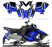 Slitta Grafica Decalcomania Per Polaris pro-R ,Rmk ,Corsa,a Tornanti,,Assalto