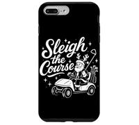 Slitta Il Campo Divertente Golf Vacanze Babbo Natale Custodia per iPhone 7 Plus/8 Plus