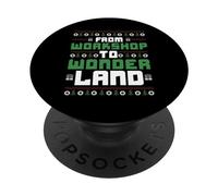 Slitta il tuo controllo dentale Dentista Dentista Natale PopSockets PopGrip Adesivo