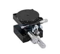 Slitta manuale della piattaforma di posizionamento asse XZR XZR60-C | Slitta di sollevamento for la regolazione fine