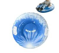 Slitta Neve Invernale Slittino Gonfiabile Rotondo Resistente | Anello Scivolo per Slittino per Uomo Donna Bambini Adulti Famiglia Viaggio Vacanze Giardino Clima Freddo
