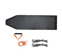 Slitta per cervi - ad alte prestazioni - cervo - slitta a cavallo | Giochi resistenti alle lacrime con imbracature | Yard Drag Slitta per pesca sul ghiaccio e caccia | per esterni per uomini