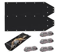 Slitta per il trasporto della legna da ardere, robusta slitta da gioco | Slitta per cervi, slitta multiuso per trasportare forniture per la sul ghiaccio, legna da ardere, caccia alle anatre