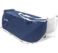 Slitta per Neve 135x38x34 cm in Acrilico Pomodone Slittone Royal Blu